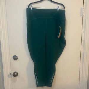 Lululemon Green High-Waisted Leggings